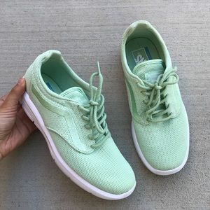 Pastel green Vans 🍃